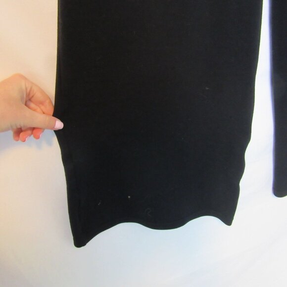 Spanx Pants Black Flare Lounge Comfy Casual Elastic Waist Stretchy Women's Small - Picture 2 of 6